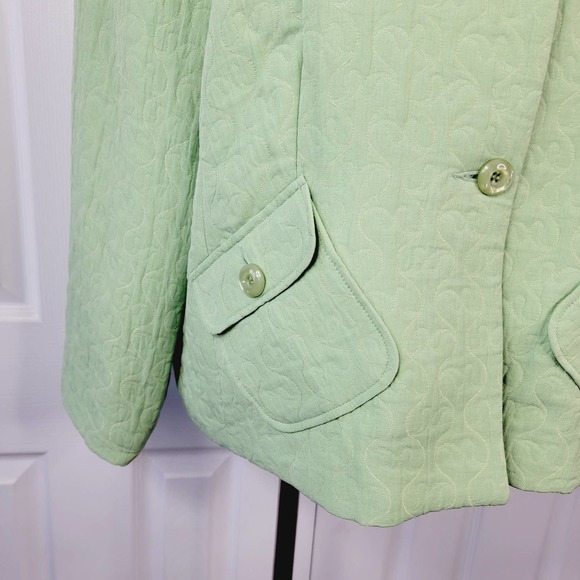 Vintage Sag Harbor Quilted Blazer Jacket - Picture 4 of 5